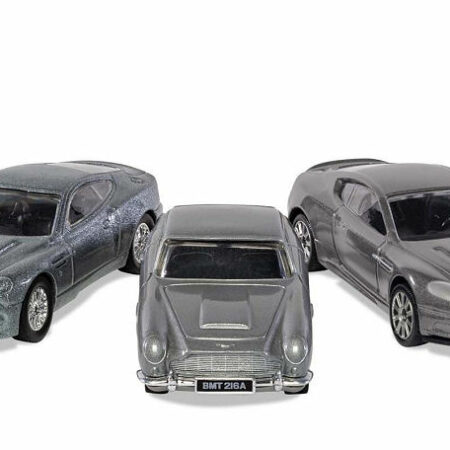 Corgi JAMES BOND ASTON MARTIN COLLECT.V12 VANQUISH 85 mm-DB5 85 mm-DBS 85 mm