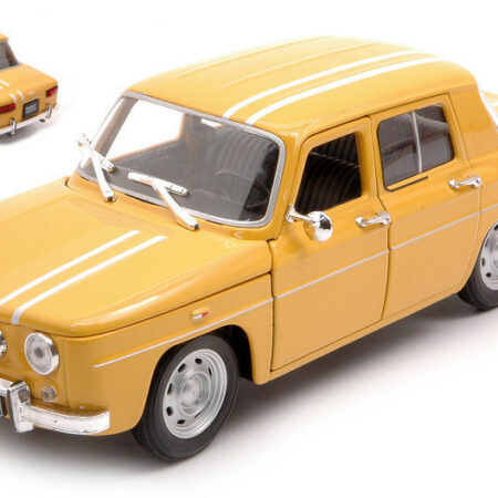 Welly RENAULT R8 GORDINI 1964 YELLOW/WHITE 1:24