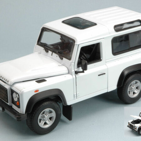 Welly LAND ROVER DEFENDER 90 1984 WHITE 1:24