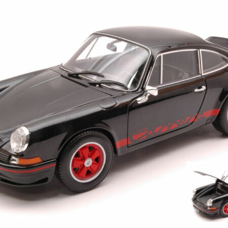 Welly PORSCHE 911 CARRERA RS 1973 BLACK/RED 1:18