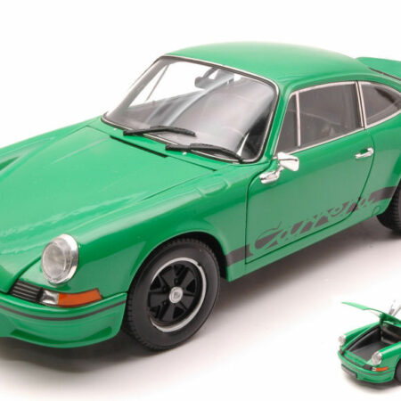 Welly PORSCHE 911 CARRERA RS 1973 GREEN/BLACK 1:18