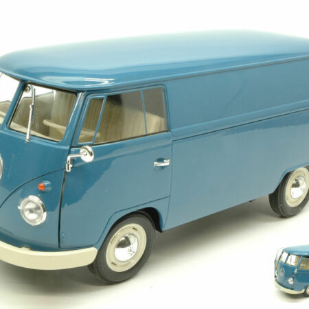 Welly VW T1 BUS 1963 PASTEL BLUE 1:18