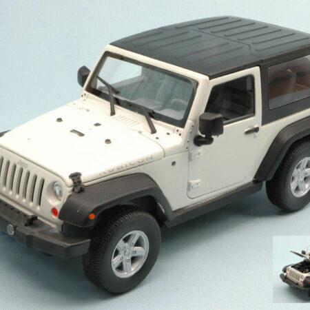 Welly JEEP WRANGLER RUBICON 2007 SOFT TOP WHITE 1:24-27