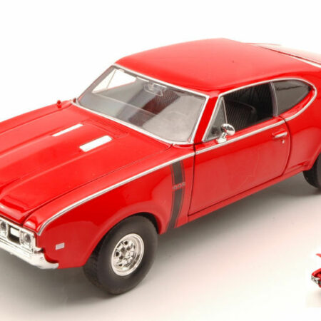 Welly OLDSMOBILE 442 1968 RED 1:24