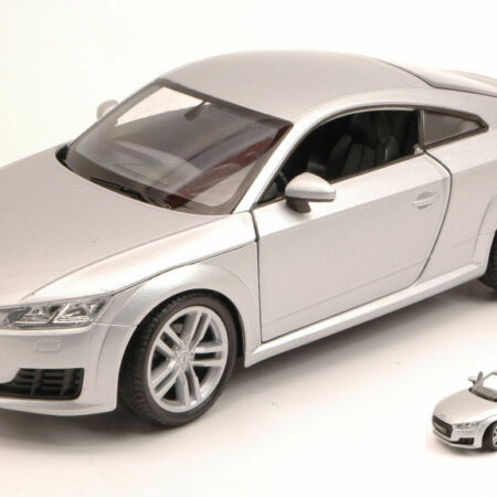 Welly AUDI TT COUPE'  2014 SILVER 1:24