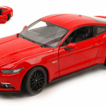 Welly FORD MUSTANG GT 2015 RED 1:24-27