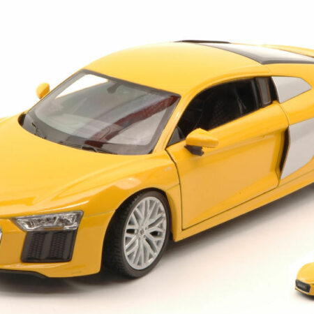 Welly AUDI R8 V10 2016 YELLOW 1:24