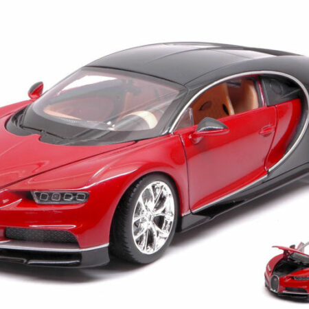 Welly BUGATTI CHIRON RED/BLACK 1:24