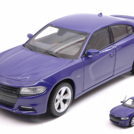 Welly DODGE CHARGER R/T 2016 PURPLE 1:24-27