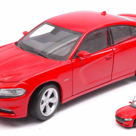 Welly DODGE CHARGER R/T 2016 RED 1:24-27