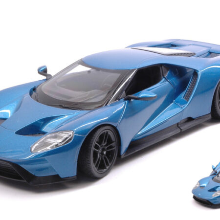 Welly FORD GT 2017 METALLIC BLUE 1:24