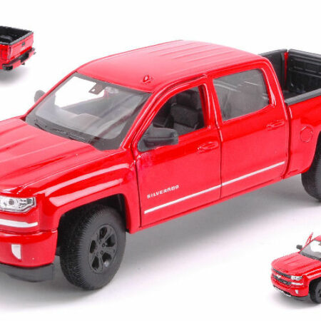 Welly CHEVROLET SILVERADO RED 1:24-27