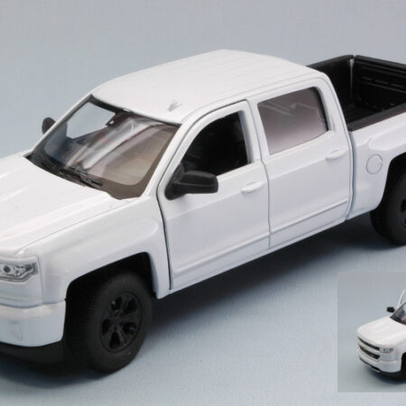 Welly CHEVROLET SILVERADO 2017 WHITE 1:24-27