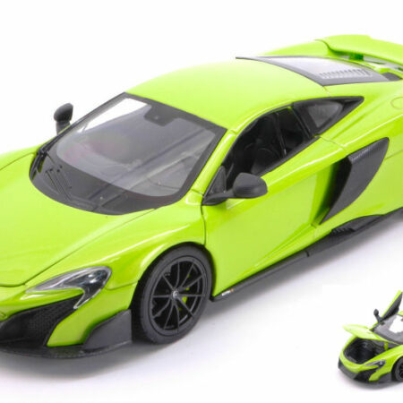 Welly MC LAREN 675 lt 2017 LIGHT GREEN 1:24