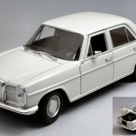 Welly MERCEDES 220 (W115) WHITE 1:24