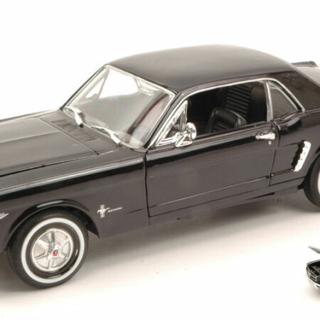 Welly FORD MUSTANG COUPE  1964 BLACK 1:24