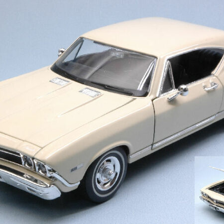 Welly CHEVROLET CHEVELLE SS 396 1968 CREAM 1:24-27