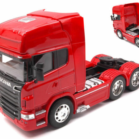 Welly SCANIA R730 V8 (6x4) RED 1:32