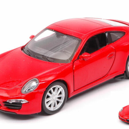 Welly PORSCHE 911 (991) CARRERA S RED SCALA 1:34-39 cm 11