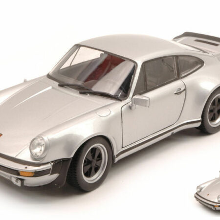 Welly PORSCHE 911 TURBO 3.0 1974 SILVER 1:24