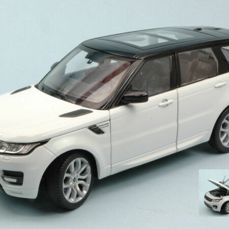 Welly RANGE ROVER SPORT 2014 WHITE/BLACK 1:24