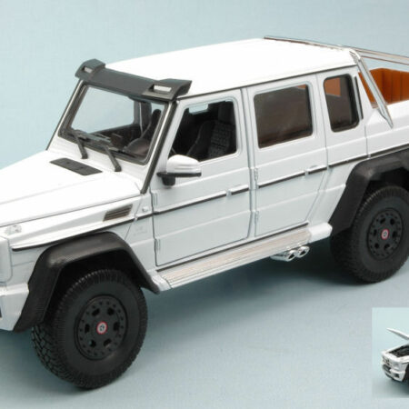 Welly MERCEDES AMG G63 6x6 2014 WHITE 1:24