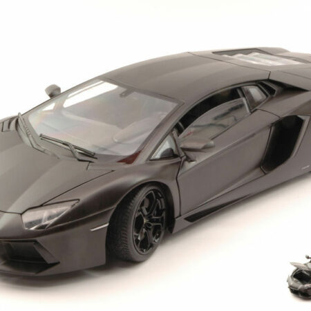 Welly LAMBORGHINI AVENTADOR LP700-4 2011 MATT BLACK 1:18