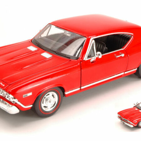 Welly CHEVROLET CHEVELLE SS 396 1968 RED 1:24