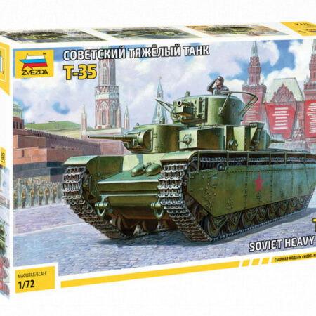 Zvezda SOVIET HEAVY TANK T-35 KIT 1:72