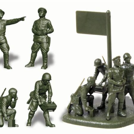 Zvezda SOVIET HEADQUARTERS 1941-1943 KIT 1:72