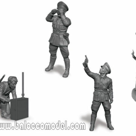 Zvezda GERMAN HEADQUARTERS 1939-1942 KIT 1:72