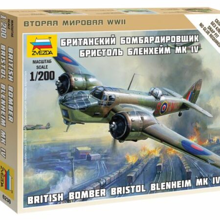 Zvezda BRITISH BOMBER BRISTOL BLENHEIM MK IV KIT 1:200