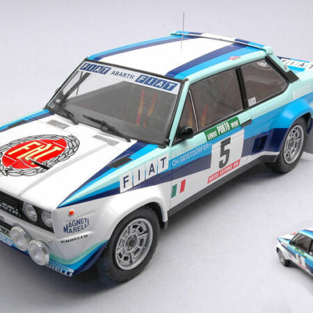 Ixo Model FIAT 131 ABARTH N.5 RALLY PORTUGAL 1980 ROHRL-GEISTDORFER 1:18