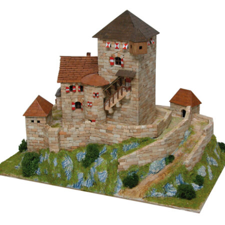 Aedes Ars CASTELLO BURG BRANZOLL ITALIA SEC.XIII PCS 3800 KIT 1:110