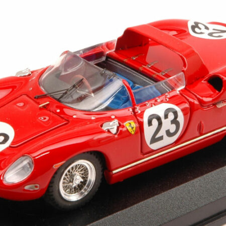 Art Model FERRARI 250 P N.23 ACCIDENT LM 1963 SURTEES-MAIRESSE 1:43