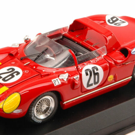 Art Model FERRARI 330 P N.26 34th SEBRING 1965 GROSSMAN-HUDSON 1:43