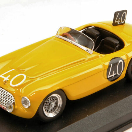 Art Model FERRARI 166 MM SPIDER N.40 8th 24H SPA 1949 ROOSDORP-DE RIDDER 1:43