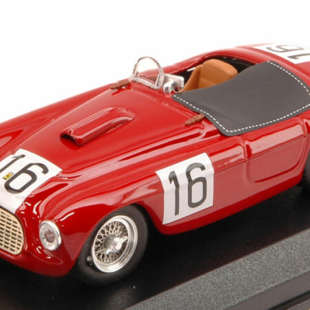 Art Model FERRARI 166 SPYDER N.16 WINNER 12H PARIGI 1950 CHINETTI-LUCAS 1:43