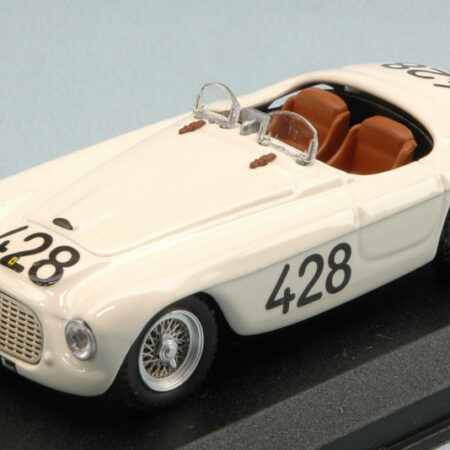 Art Model FERRARI 166 MM N.428 9th T.FLORIO 1950 MUSSO-GABOARDI 1:43