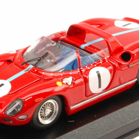 Art Model FERRARI 330 P N.1 9th 500 KM SPA 1965 M.PARKES 1:43