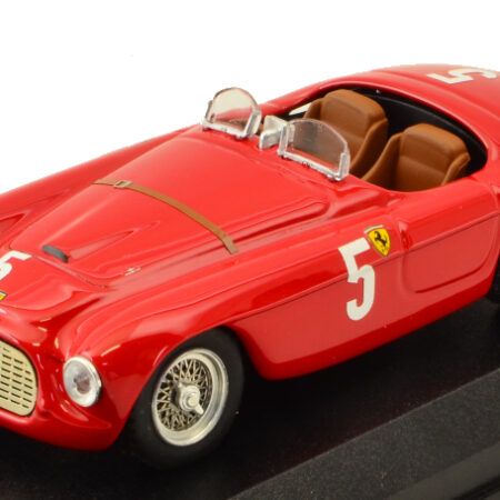 Art Model FERRARI 166 MM N.5 G.P.AUTOMOBILE CLUB FRANCE COMMINGES 1949 L.CHINETTI