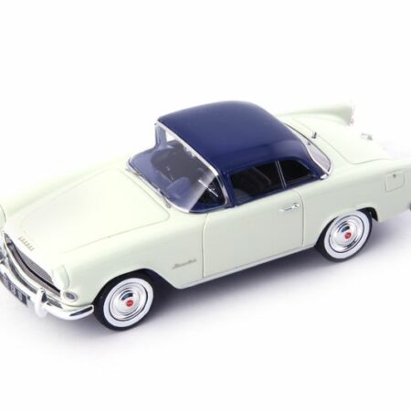 Autocult SIMCA ARONDE PLEIN CIEL 1957 LIGHT GREEN-DARK BLUE 1:43