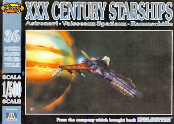 Atlantic XXX CENTURY STARSHIPS KIT 1:500