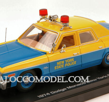 Auto World DODGE MONACO NEW YORK STATE POLICE 1974 1:43