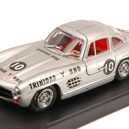 Bang MERCEDES 300 SL N.10 2nd NATIONAL HAVANA 1957 M.BOLANOS 1:43