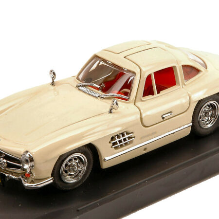 Bang MERCEDES 300 SL GULLWING STREET 1954 IVORY  1:43