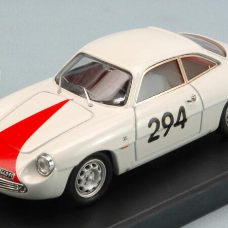 Bang ALFA ROMEO GIULIETTA SZ N.294 FORNOVO-M.CASSIO 1962 C.D.INNOCENTI 1:43