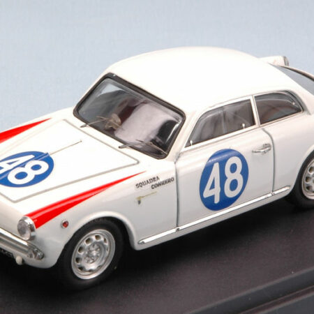 Bang ALFA ROMEO GIULIETTA 1mo T N.48 20th TARGA FLORIO 1960 COCO-SABBIA 1:43