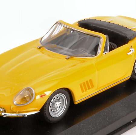 Best Model FERRARI 275 GTB/4 SPYDER 1966 YELLOW 1:43