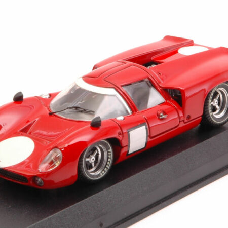 Best Model LOLA T 70 COUPE  1967 PROVA RED 1:43